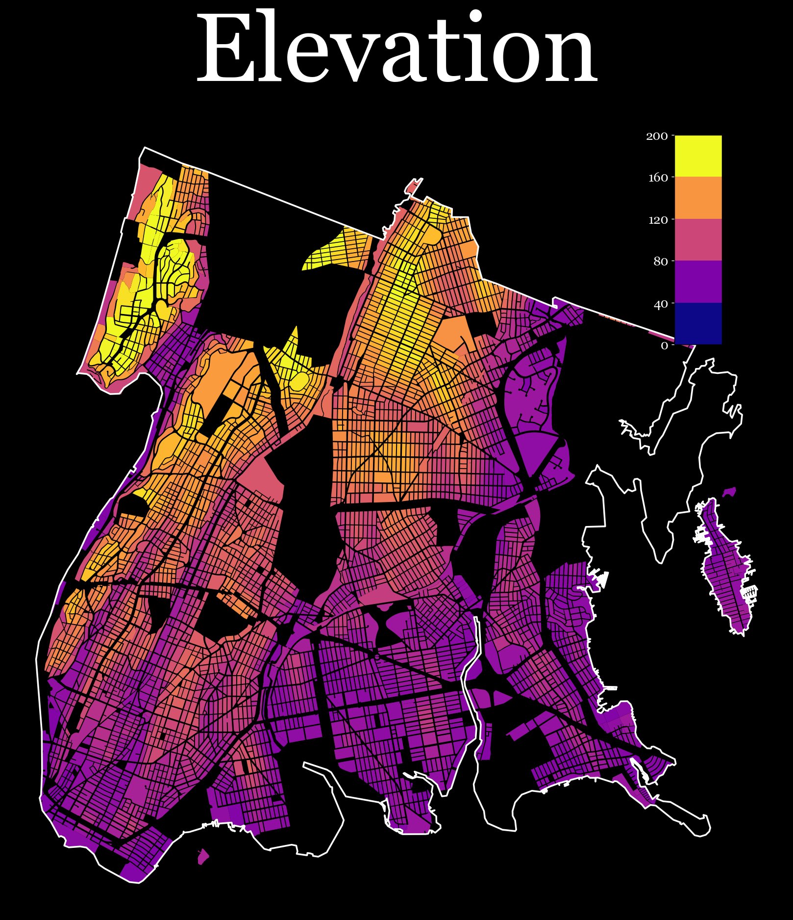 Bronx - Elevation Mean