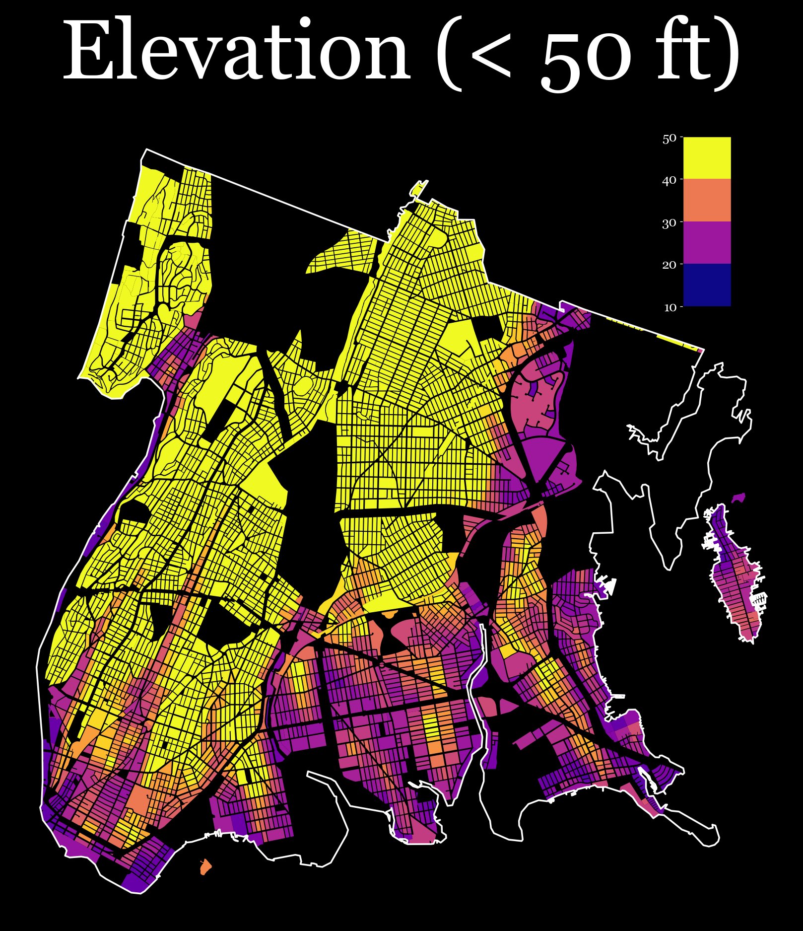 Bronx - Elevation Mean Low
