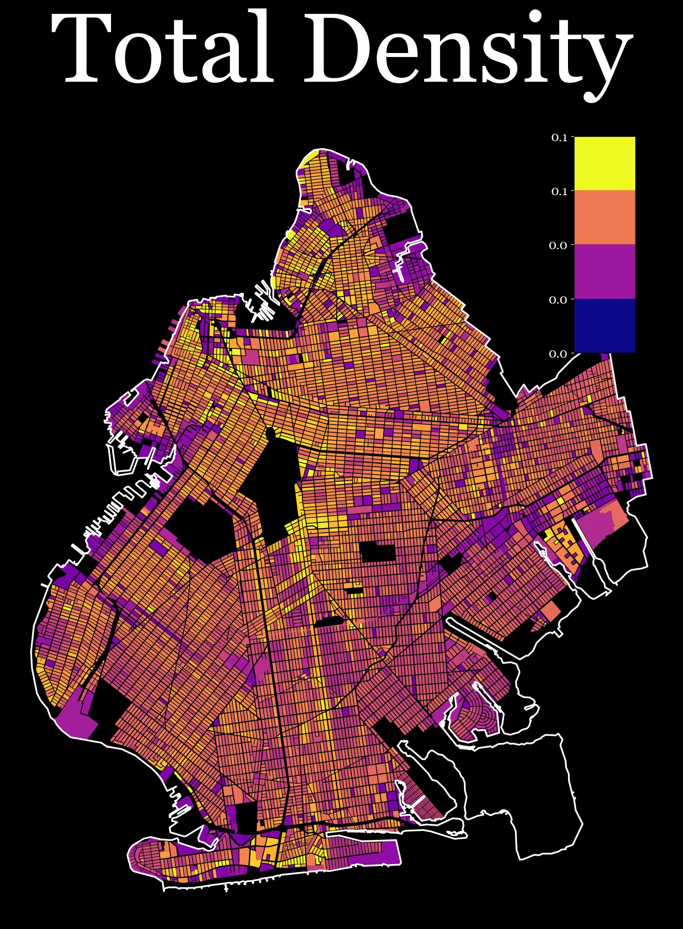 Brooklyn - Density Total Sqrt