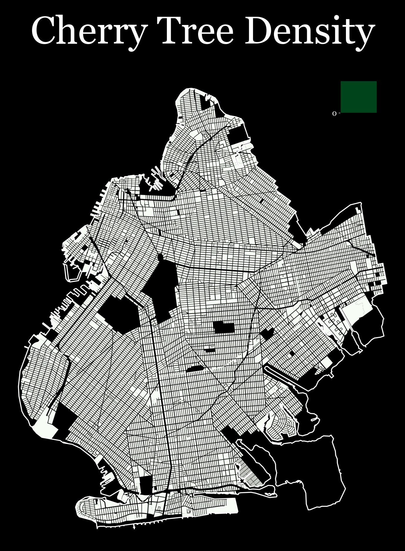 Brooklyn - Tree Density