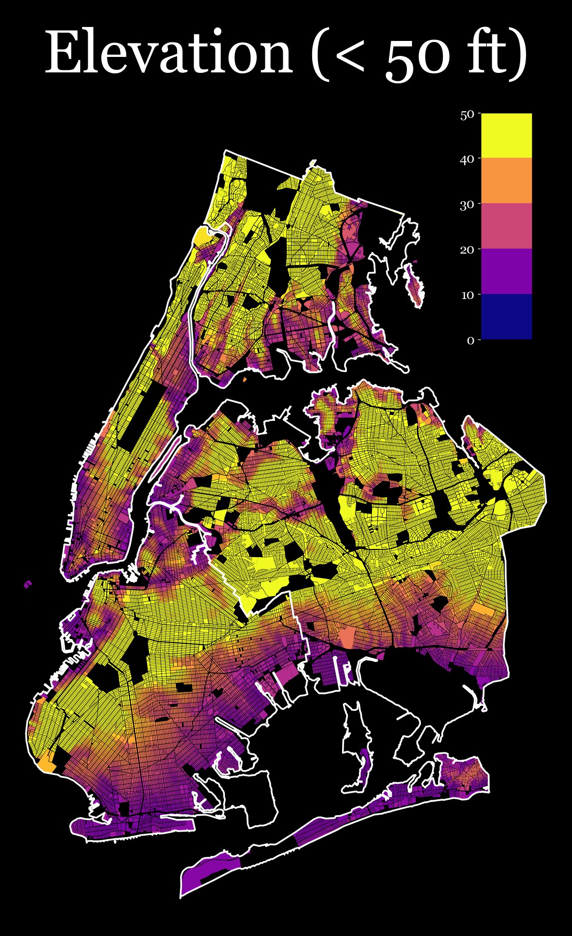 Nyc Minus Si - Elevation Mean Low